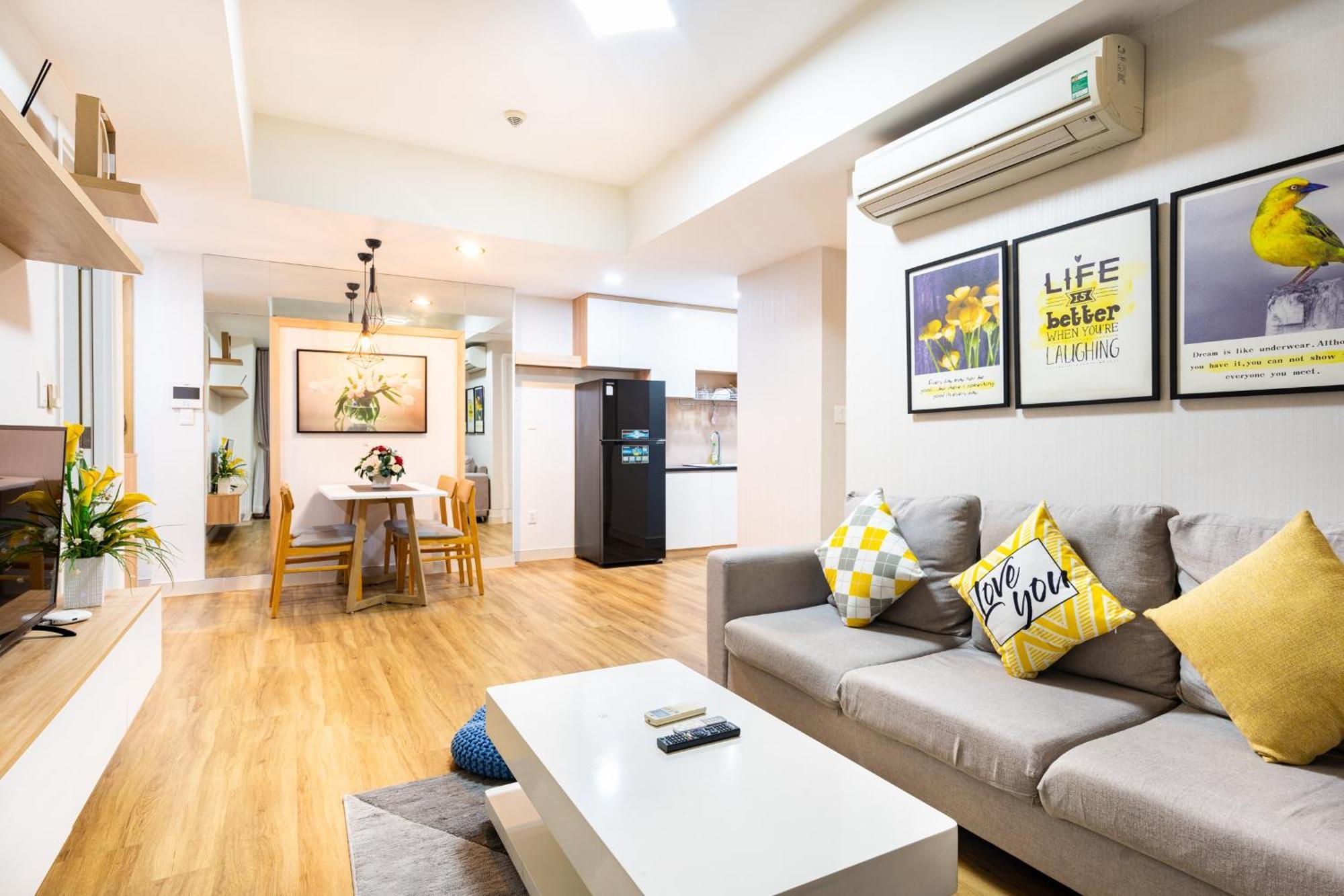 Stylist 2 Bedrooms Apartment 호치민 외부 사진